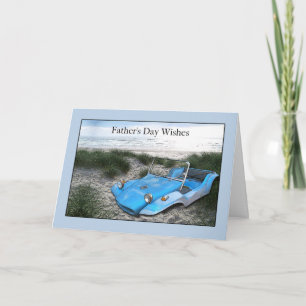Allgemeiner Vatertag mit Dune Buggy Card Karte