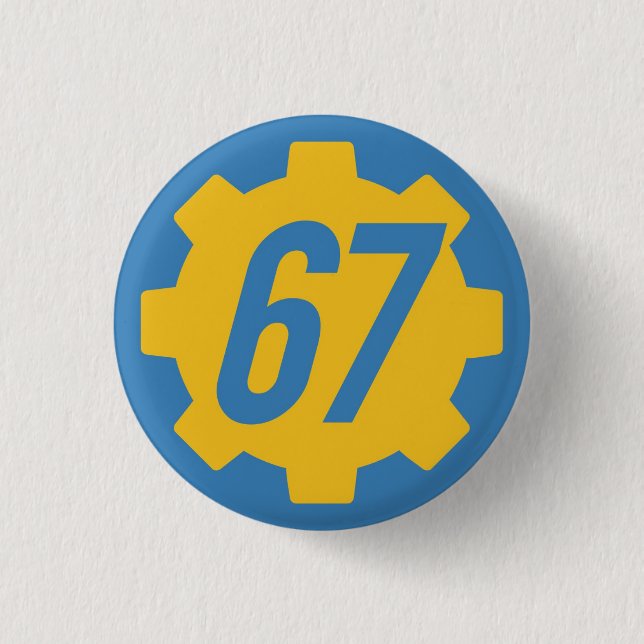 Allgemeines AusstellungsVault 67 (Variante) Button (Vorderseite)