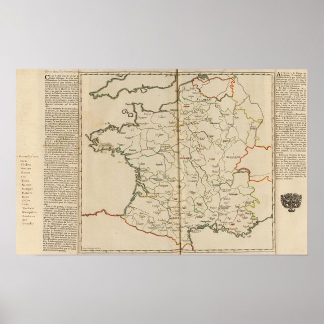 Allgemeines Frankreich Poster (Vorne)