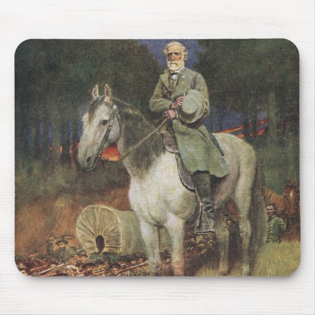 Allgemeines Lee auf seinem berühmten Ladegerät, Mousepad (Vorne)