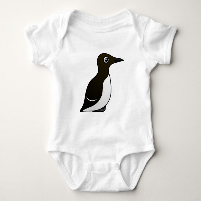 Allgemeines Murre (stehend) Baby Strampler (Vorderseite)