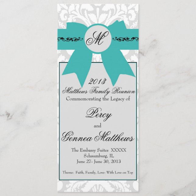 Allgemeines Programm (Vorderseite)