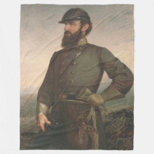 ALLGEMEINES STONEWALL JACKSON CSA FLEECEDECKE