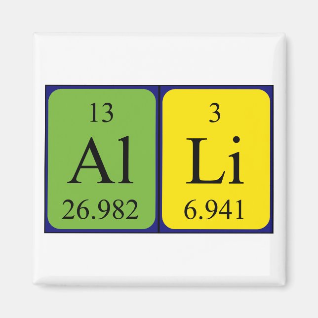 Alli Periodenmagnet Magnet (Vorne)