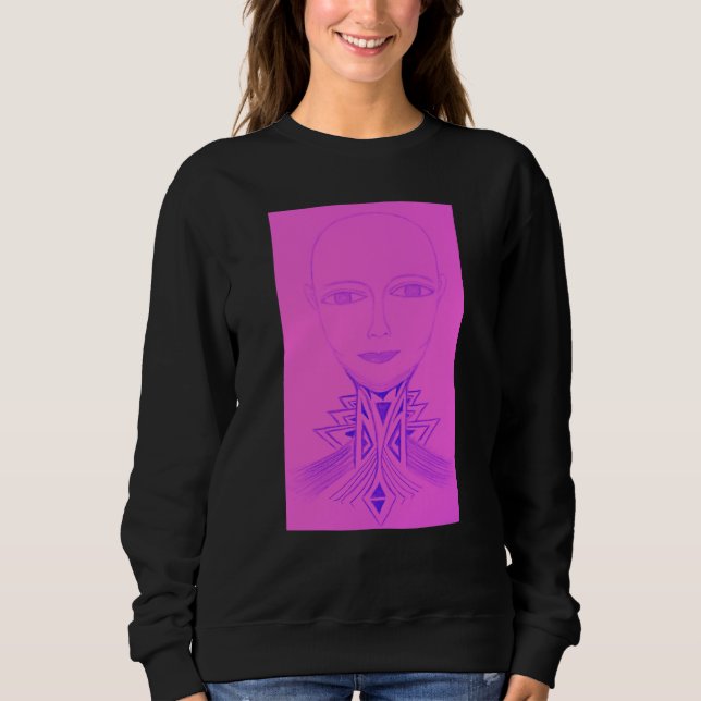 Alliah Galactic Being Sweatshirt (Vorderseite)