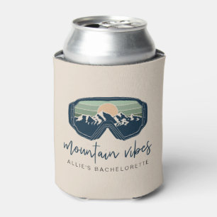ALLIE Sage Mountain Vibes Ski Bachelorette Gruppe Dosenkühler