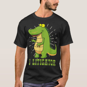 Alligator A Litigator Cute Law Graduation Ohrfo T-Shirt