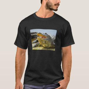 Alligator. Angesicht T-Shirt