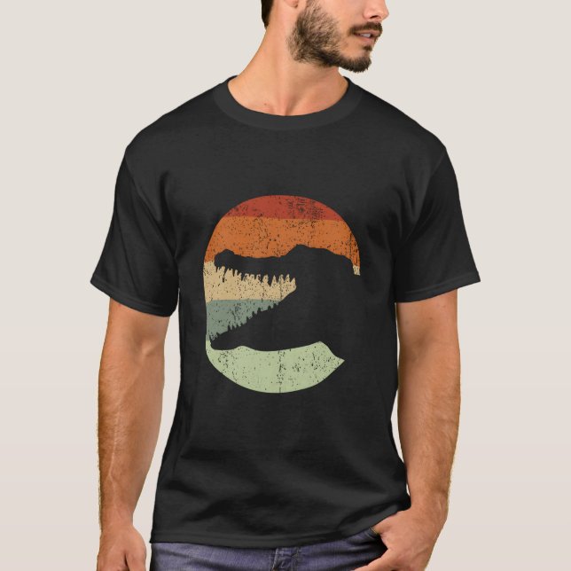Alligator Animal Crocodile Reptile Crocodile T-Shirt (Vorderseite)