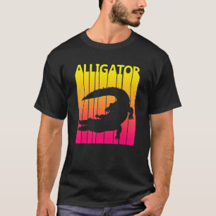 Alligator Animal Retro-Kostüm T-Shirt