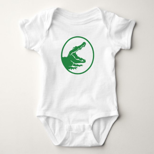 Alligator Baby Bodysuit T - Shirt (Vorderseite)