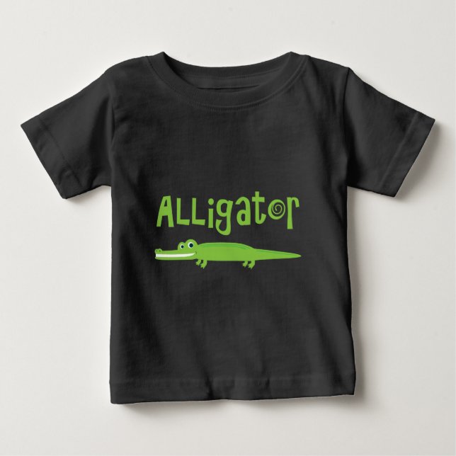 Alligator Baby T-shirt (Vorderseite)