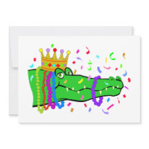 Alligator Beads Mardi Gras Party
