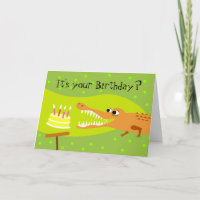 Alligator Birthday