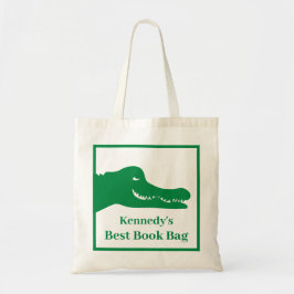 Alligator Book Tote Bag Tragetasche