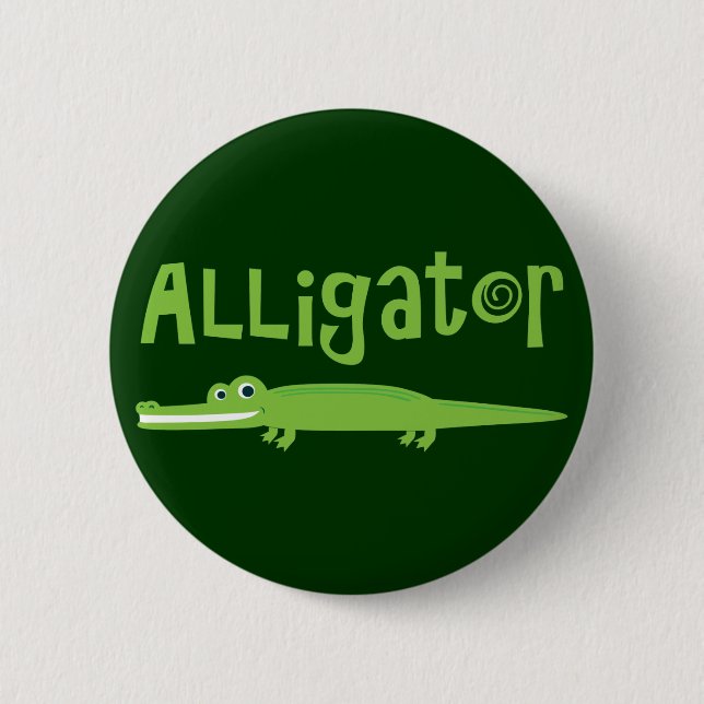 Alligator Button (Vorderseite)