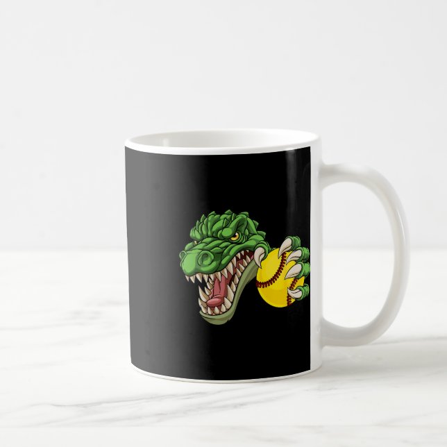 Alligator Crocodile Dinosaur Softll Character  Kaffeetasse (Rechts)