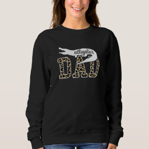 Alligator Crocodile Niedlich Reptile Mama Vater Sweatshirt