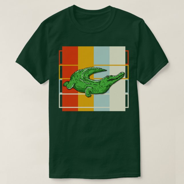 Alligator Crocodile T-Shirt (Design vorne)