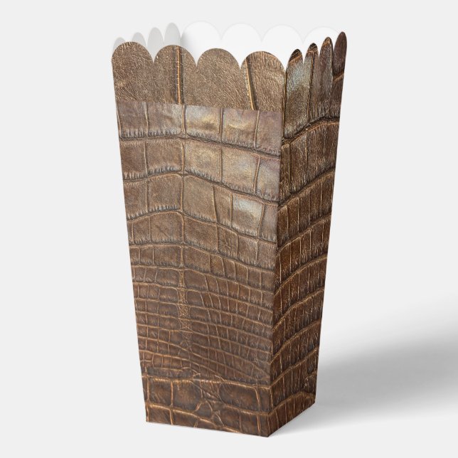 Alligator Crocodile Wild Exotic Animal Print Geschenkschachtel (Vorderseite)