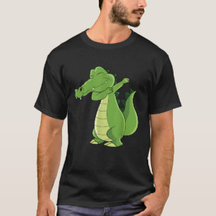 Alligator Dabbing Krokodile Dabbing Alligator T-Shirt