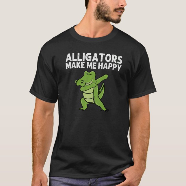Alligator Designs For Men Women Reptile Gator T-Shirt (Vorderseite)