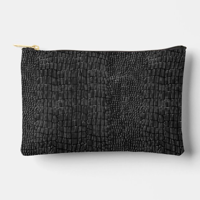 Alligator-Druck  Zubehörtasche (Vorderseite)