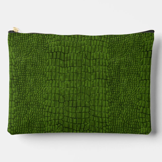 Alligator-Druck  Zubehörtasche (Vorderseite)