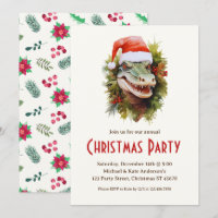Alligator eine Weihnachtsmannmütze Poinsettias Wei