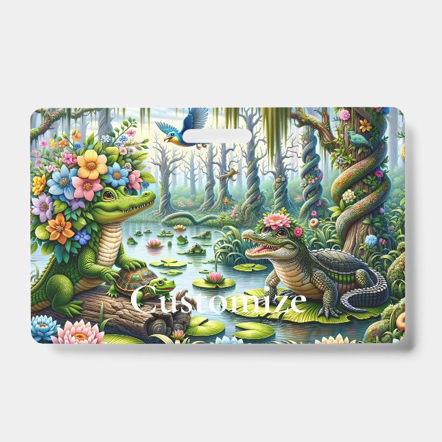 Alligator Fantasy Sumamp Thunder_Cove Ausweis (Vorderseite)