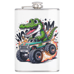 Alligator Flachmann