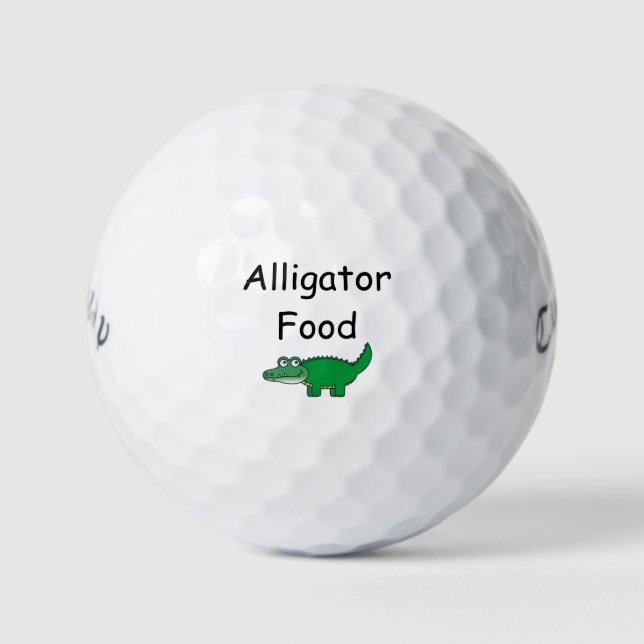 Alligator Food Golfball (Vorderseite)