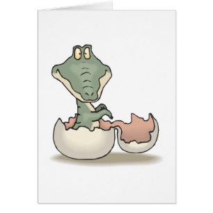 Alligator für niedliche Brut