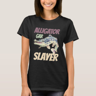 Alligator-Gar-Töter Fischer Angler T-Shirt