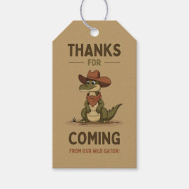 Alligator-Geschenkanhänger - Salty Bark Club Geschenkanhänger