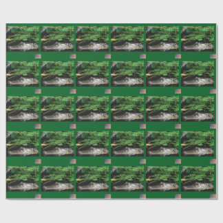 Alligator-Geschenkpapier Geschenkpapier
