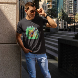 Alligator Gitarre spielen T-Shirt