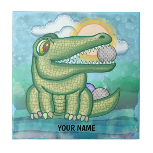 Alligator Golf Fliese