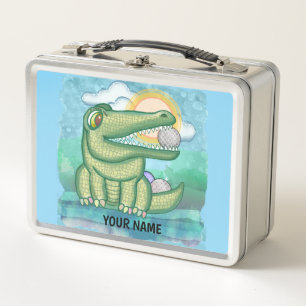 Alligator Golf Metall Brotdose
