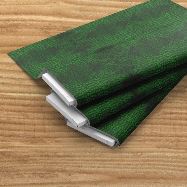 Alligator Green Imitats Leather Stoff (Von Creator hochgeladen)