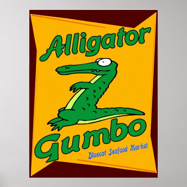 Alligator Gumbo Poster (Vorne)