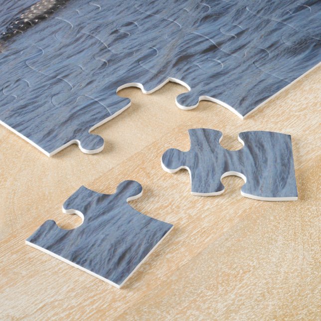 Alligator im Wasserrätsel Puzzle (Seite)