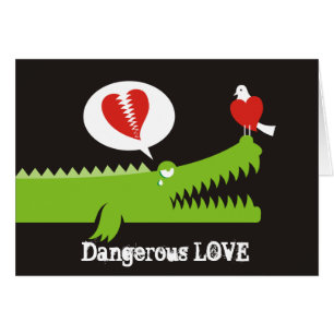 Alligator in der Liebe