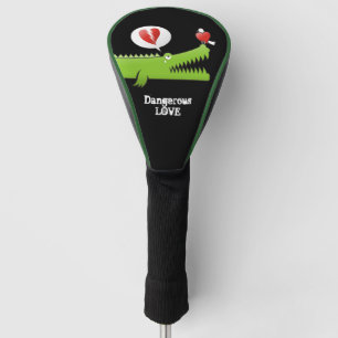 Alligator in der Liebe Golf Headcover