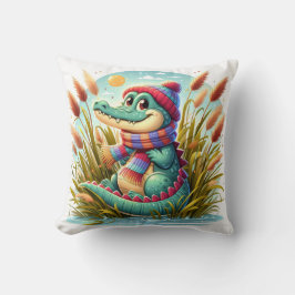 Alligator-Inspiriert Pillow Kissen