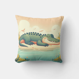 Alligator-Inspiriert Pillow Kissen