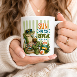 Alligator Jumbo-Tasse