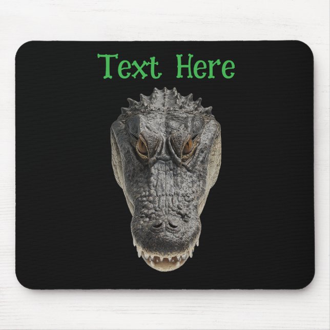 Alligator Kopf Mousepad (Vorne)