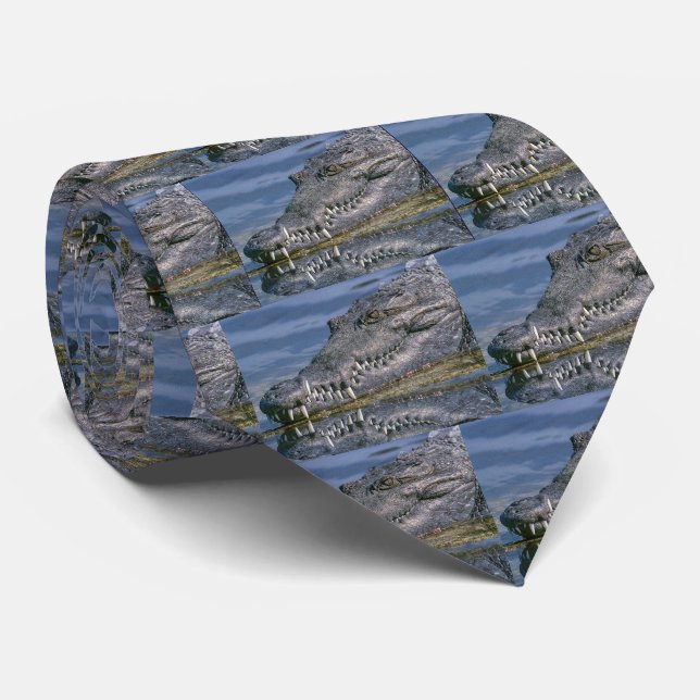 Alligator Krawatte (Gerollt)