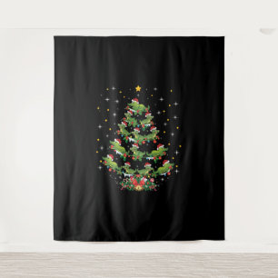 Alligator Lover Xmas Weihnachtsgeschenk Alligator  Wandteppich